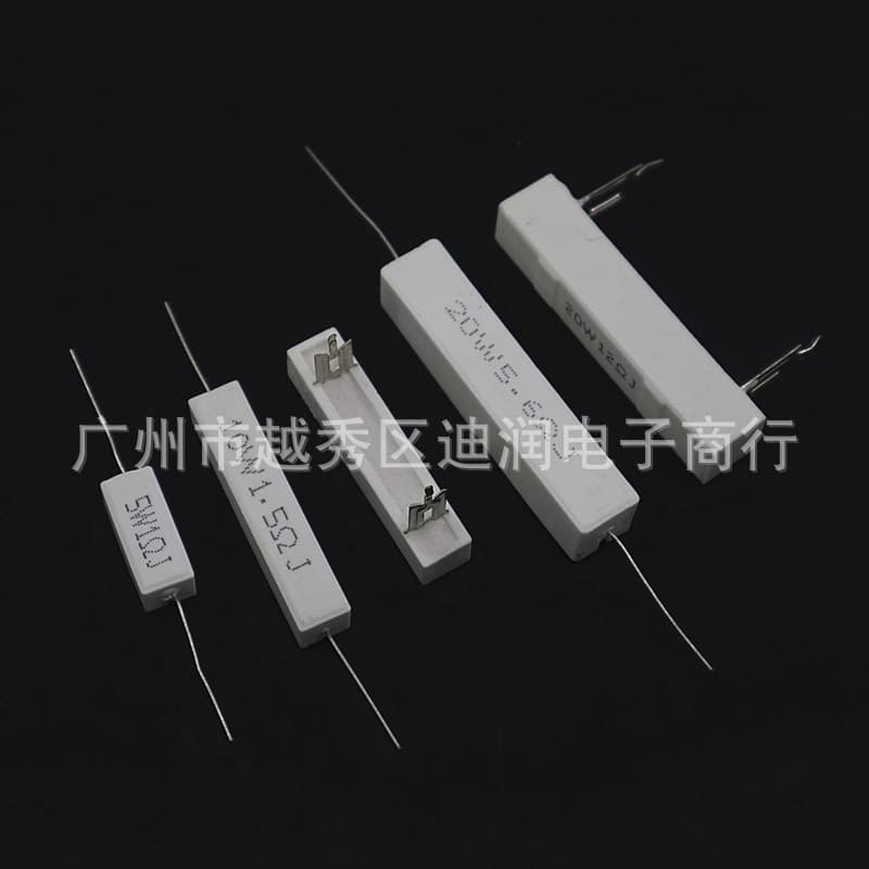 Cement Resistor 1W 2W 3W 5W 7W 10W 20W 50W 100W Horizontal Vertical In Stock