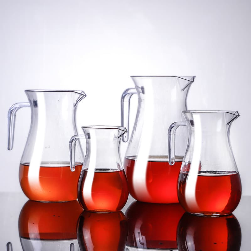 PC jug acrylic red wine white wine with handle wine dispenser transparent plastic decanter hotel restaurant bar