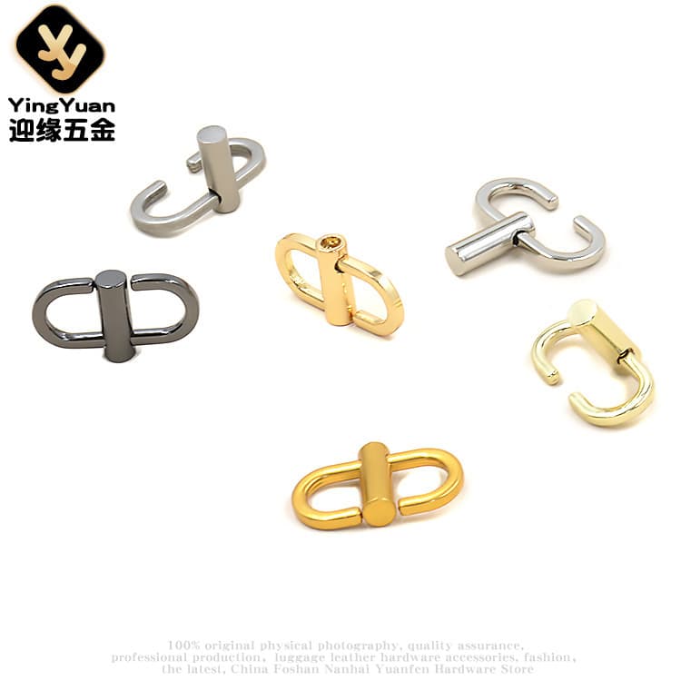 Chain Adjustment Buckle, Metal Chain Bag Strap Adjustment Buckle, Gold-colored Bag Strap Shortening Buckle, Bag Chain Length Adjuster