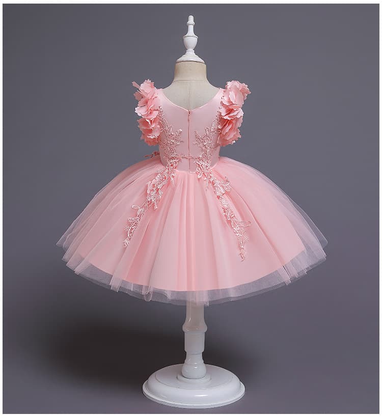 Children's Day Gown Stage Show Dress Princess Dress Flower Girl Wedding Dress Little Girl Formal Dress Children's Performance Costume