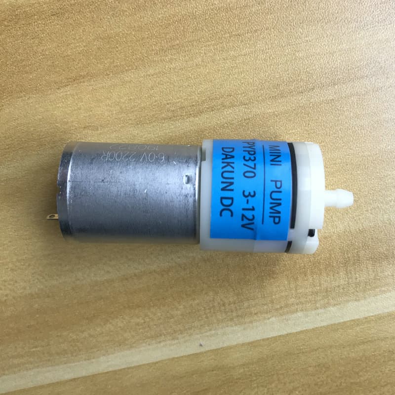 Factory Direct 370 Mini Air Pump DC Diaphragm Vacuum Pump Oxygen Pump Small Inflator Aerator in Stock