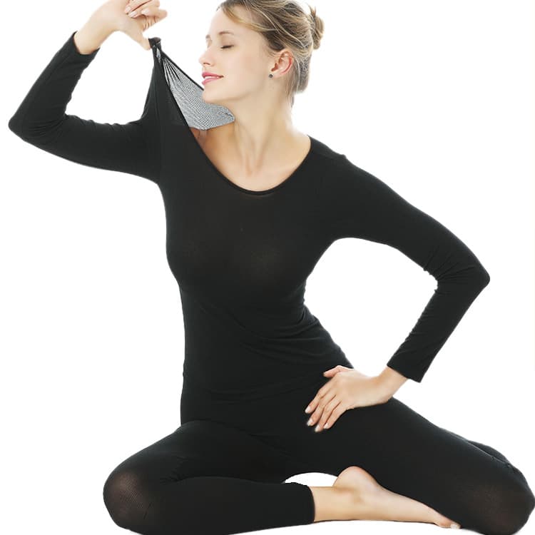 37°C Constant Temperature Ultra-Thin Clothing Thermal Underwear, Polyester Thin Seamless Warm Set, Underwear for Women, Autumn Clothes and Pants