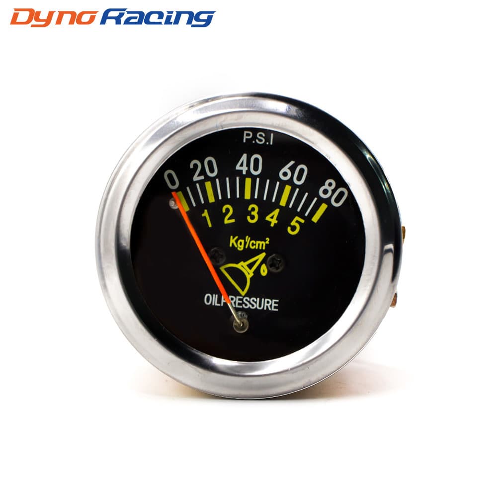 Cross-border Hot Selling Automotive Modification Mechanical Oil Pressure Gauge 52MM Universal Racing Gauge Metal Body