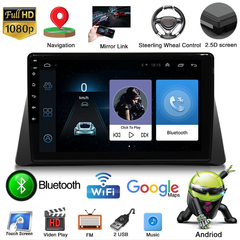 For Overseas Honda Accord 8th Generation / 8th Gen Navigation GPS Android Large Screen Reverse Camera MP5