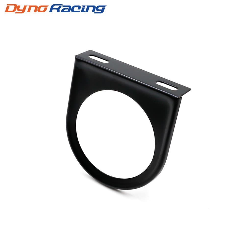 Cross-border hot-selling car modified gauge bracket 52MM single-hole iron black gauge bracket car gauge accessories