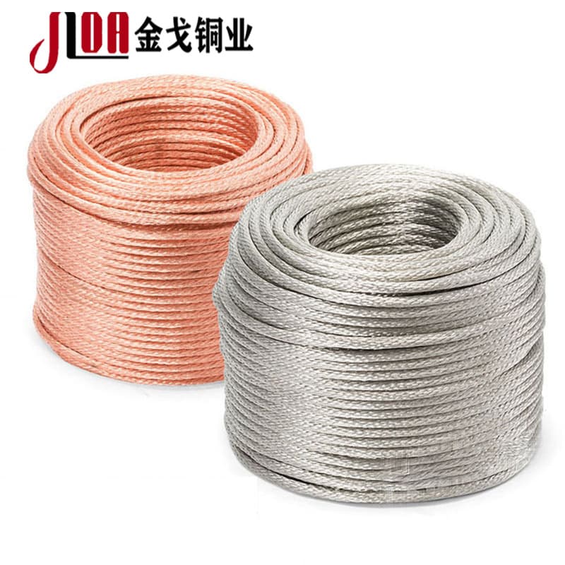 Soft Copper Stranded Wire, Bare Copper Wire, Tinned Copper Stranded Wire, High-Current Grounding Braided Soft Copper Wire, Copper Conductive Round Wire, Copper Stranded Wire