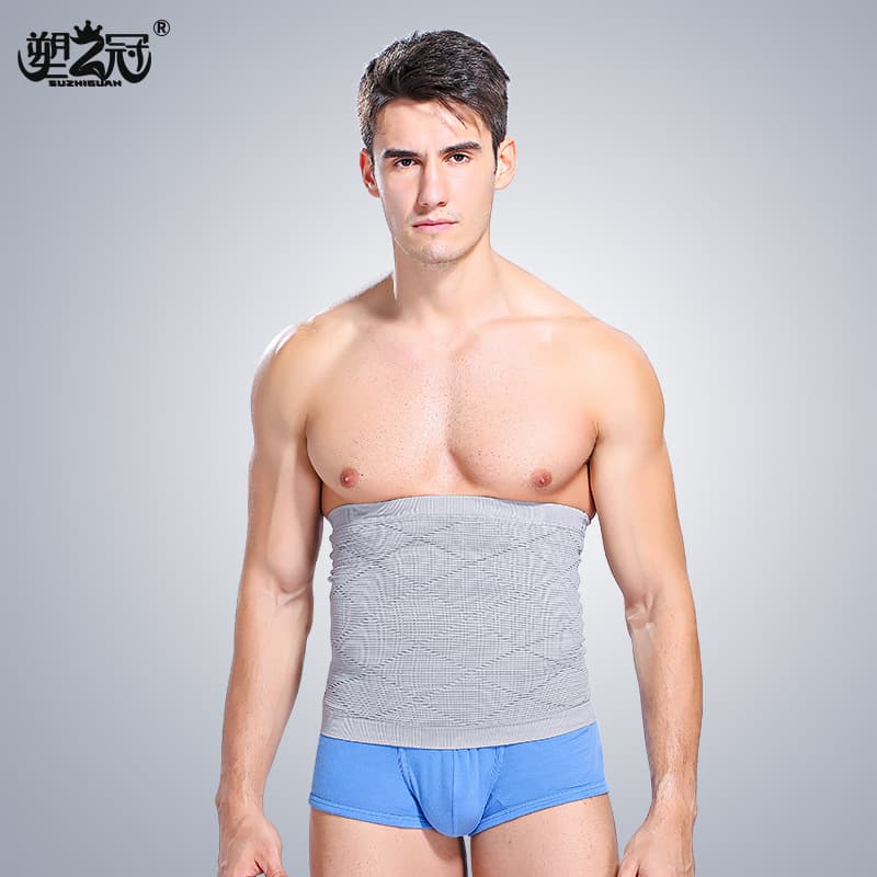 Plastic Crown New Men's Tummy Belt Belt Tummy Tightening Belt Girdle Factory Direct Sales