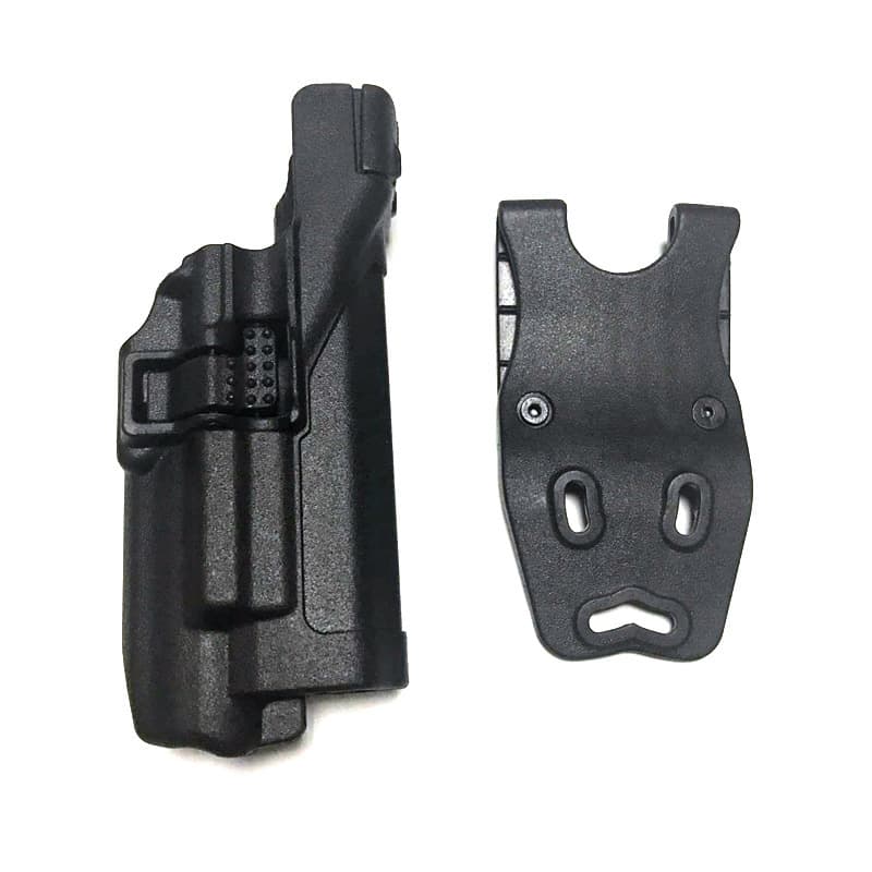 Tactical G17 18 19 Waist Hanging Leg Glock Handgun Cover Tactical Equipment Quick Draw Sheath Steel Plastic Durable