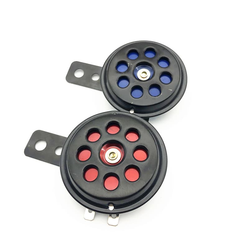 Factory Hot Selling Motorcycle Horn 12V Basin Horn Eight Hole Single High Tone Horn Basin Horn Wholesale