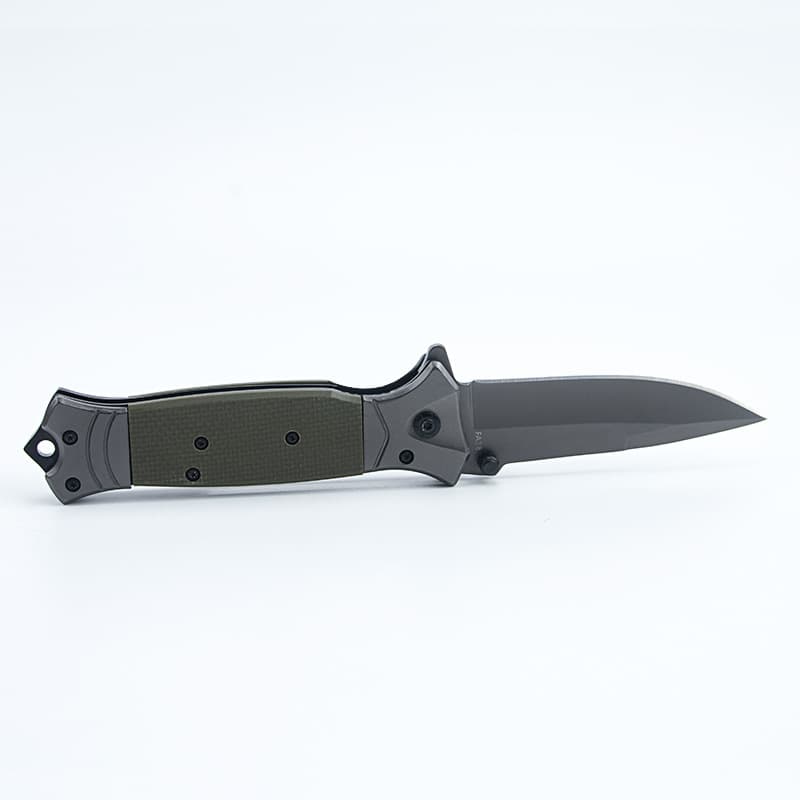 Outdoor Folding Knife High Hardness Tactical Camping Knife Portable Multi-function Survival Self-defense Knife