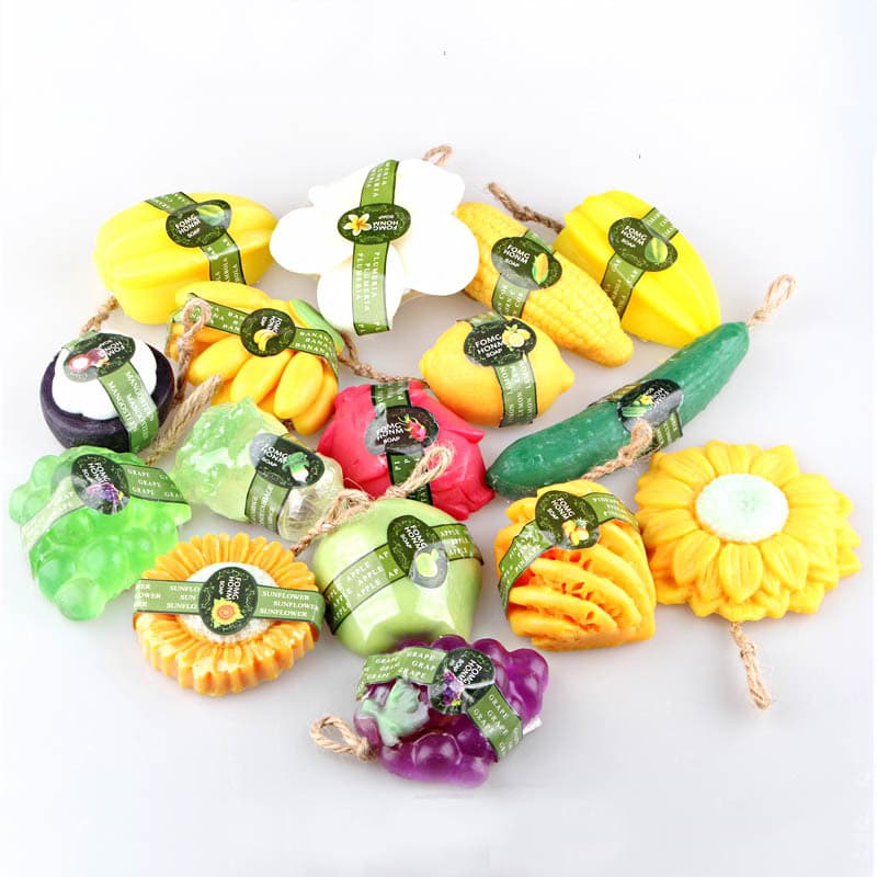 100g Thai Fruit Essential Oil Handmade Soap - Moisturizing, Fruit & Vegetable Soap, Wholesale