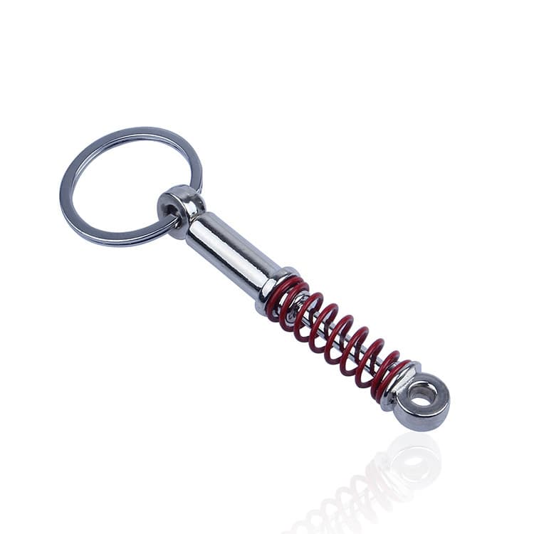 Car Accessory Modified Metal Keychain Creative Personalized Pendant Customizable Wholesale Practical Key Ring for Vehicle
