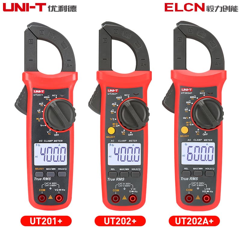 Clamp Meter UNI-T UT201+202A203+UT204+ Industrial Current Clamp Multimeter