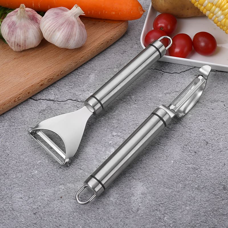 Multifunctional 304 Stainless Steel Peeler Kitchen Potato Apple Fruit Vegetable Scraper Home Use Shredder Traditional Chinese Style