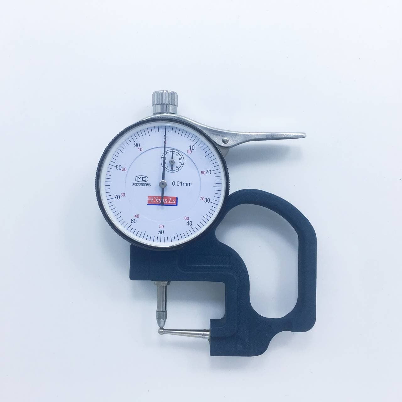 Chuanlu Ball-End Pointer Tube Thickness Gauge 0-10*30mm / Accuracy 0.01, Customizable with Logo, In Stock