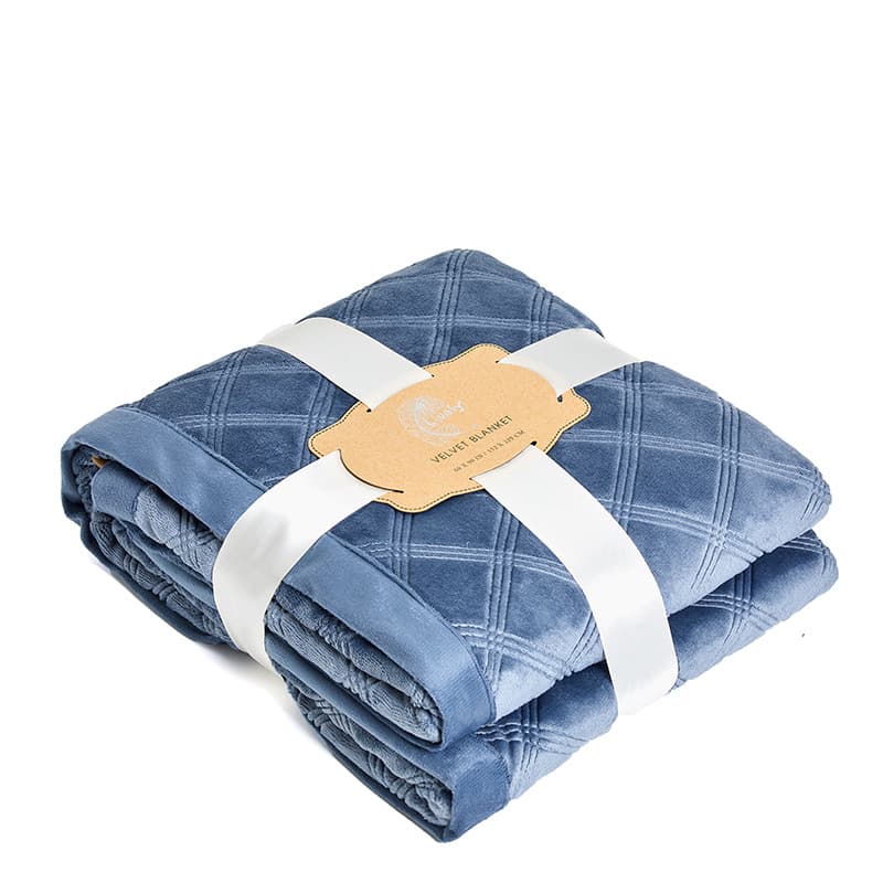 Lively Flannel Blanket Single Layer Thickened Double Layer Throw Blanket Office Nap Leisure Blanket Air Conditioning Blanket