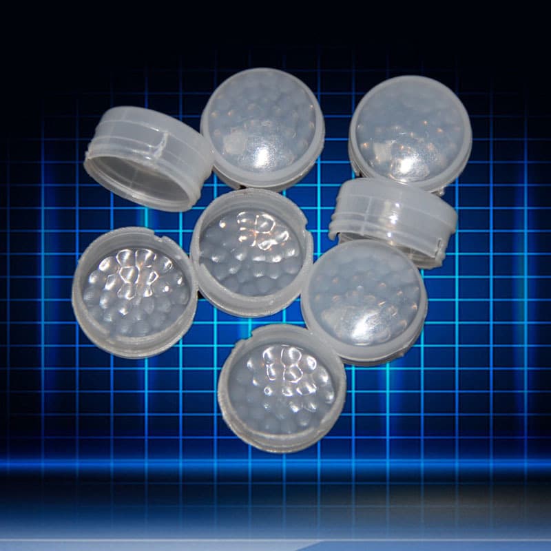 Manufacturer supplies sensor lens, Fresnel lens, convex lens for optical thermometers, infrared lens.