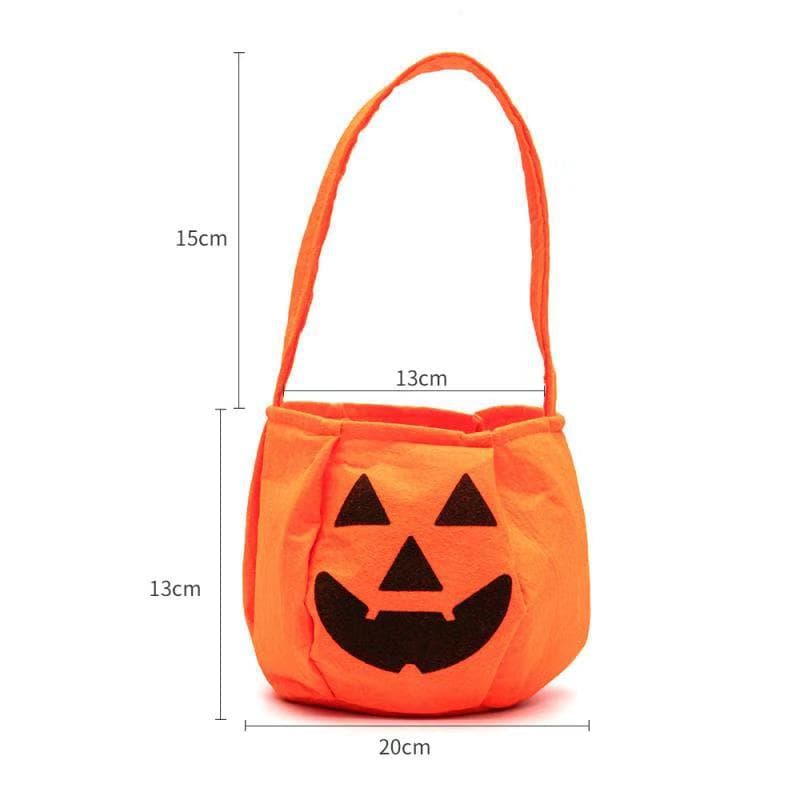 Halloween candy bag, candy bag, portable three-dimensional pumpkin bag, children's gift, ghost festival props, Halloween bag cross-border