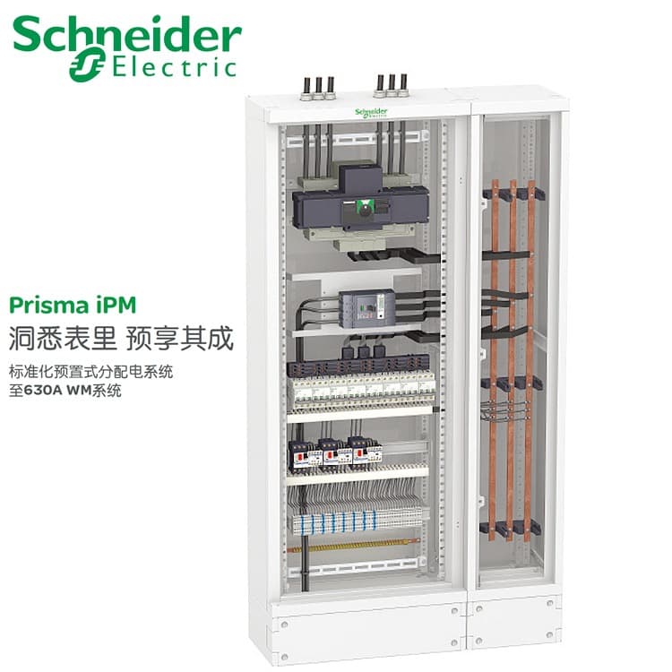 Schneider Prisma iPM Low Voltage Electrical Room Power Supply Cabinet, Power Distribution Box, UPS Power Distribution