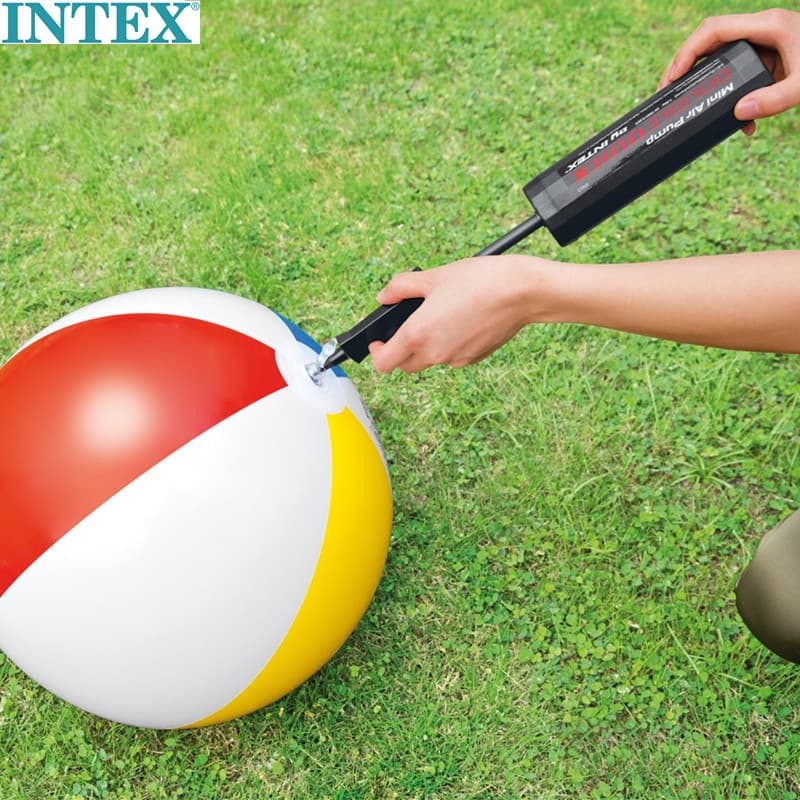 INTEX69613 portable push-pull air pump mini fast manual air pump syringe type two-way balloon inflation