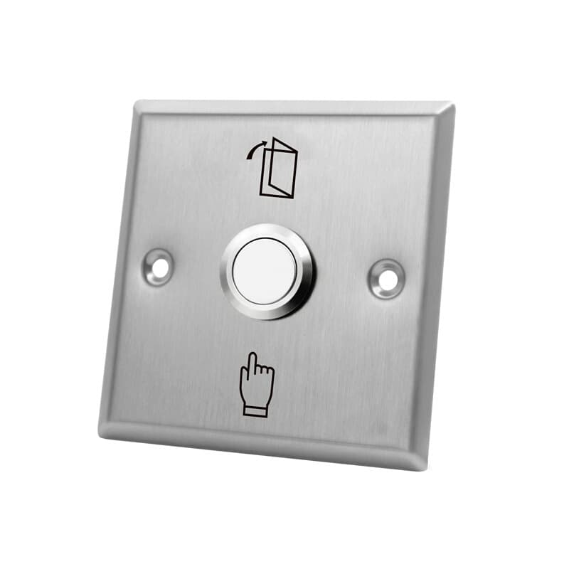 Stainless steel 86-type doorbell switch, access control exit switch, stainless steel access control switch, access control exit button.