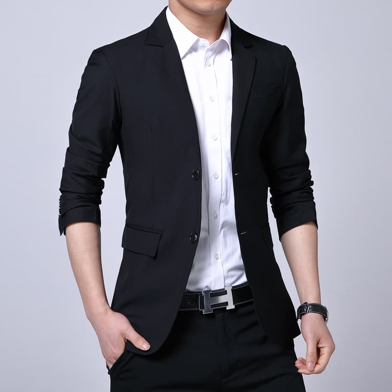 Factory Direct Spring/Autumn Style Suit Men's Suit Slim Fit Business Korean Style Casual Solid Color Men's Suit Professional Attire