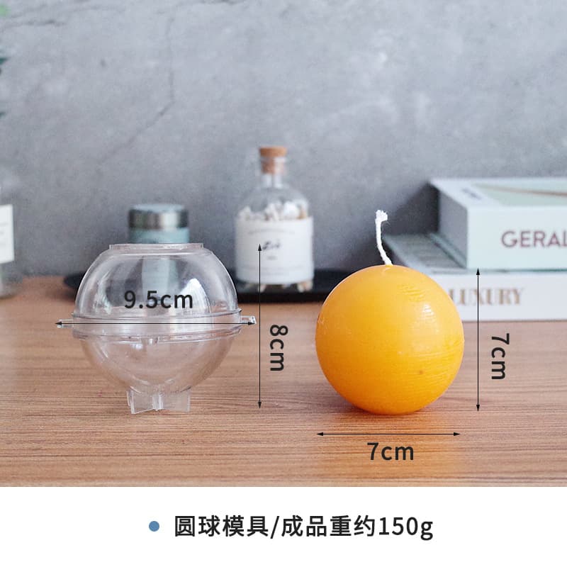 Candle DIY Mold Cylindrical Square Ice Flower Candle Acrylic Mold Handmade DIY Aromatherapy Candle Mold Material