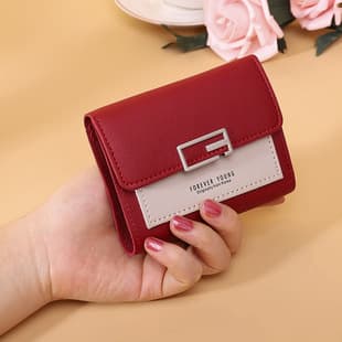 Factory direct wholesale 2026 new short women's small wallet Korean cute mini purse student coin purse