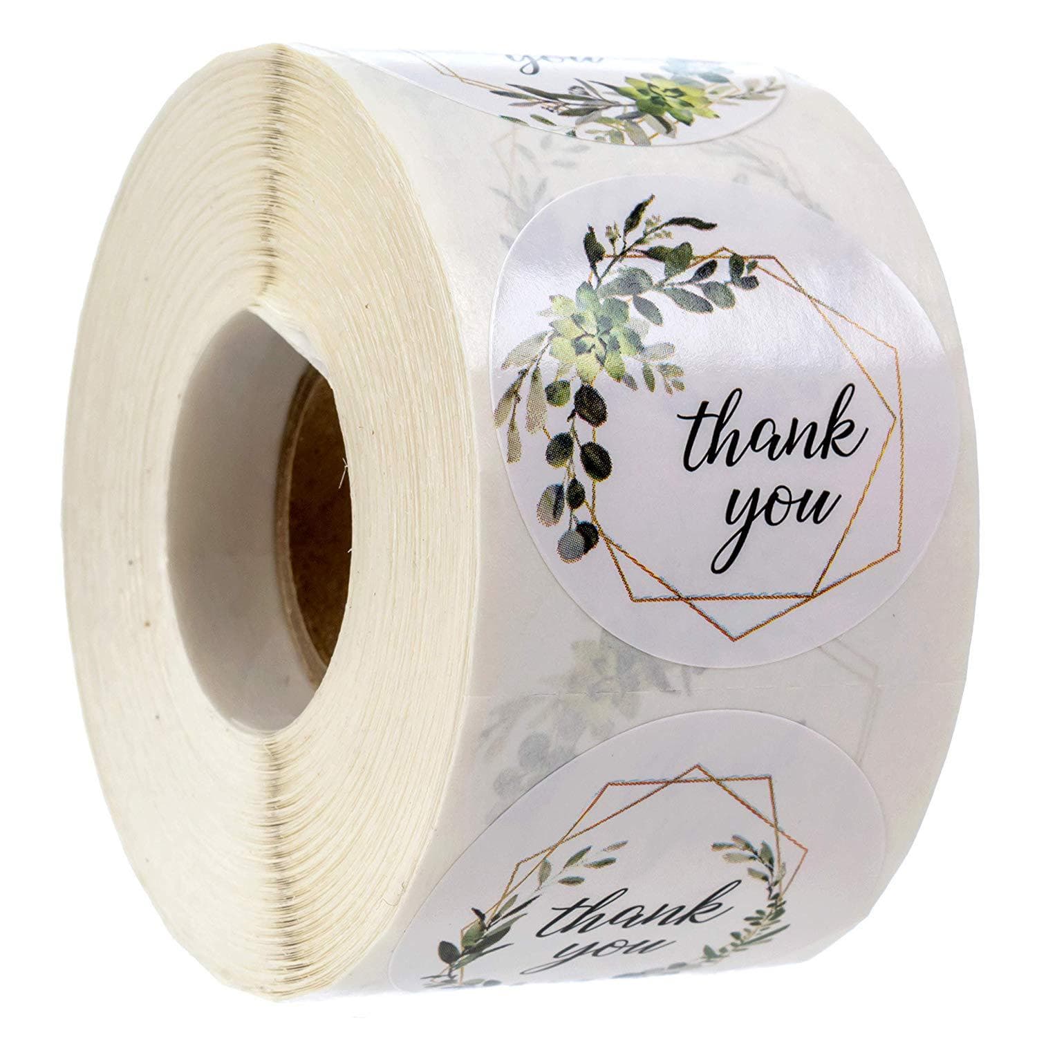 Wholesale Roll Sealing Stickers Thank You Handmade Crafts Decorative Adhesive Label Stickers