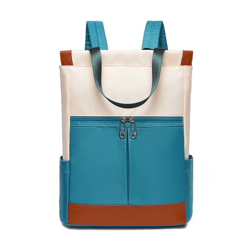 New Women's Fashionable Large Capacity Oxford Cloth Business Computer Bag Travel Handbag Single Shoulder Double Use Backpack