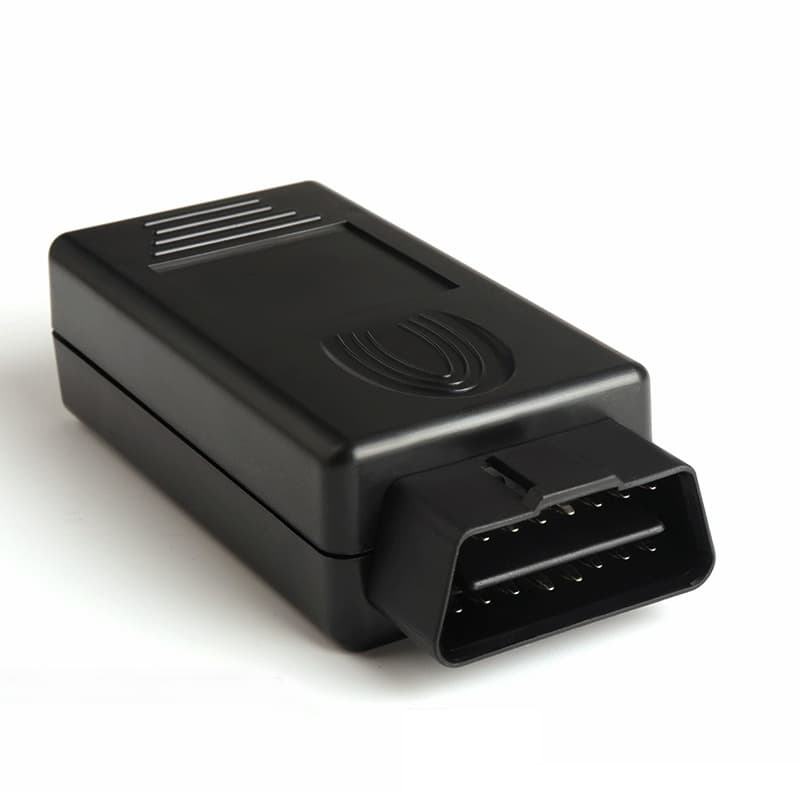 Automotive Truck OBD2 Male Connector Rectangular Fingerprint Housing Straight Pin Male OBD Plug J1962M