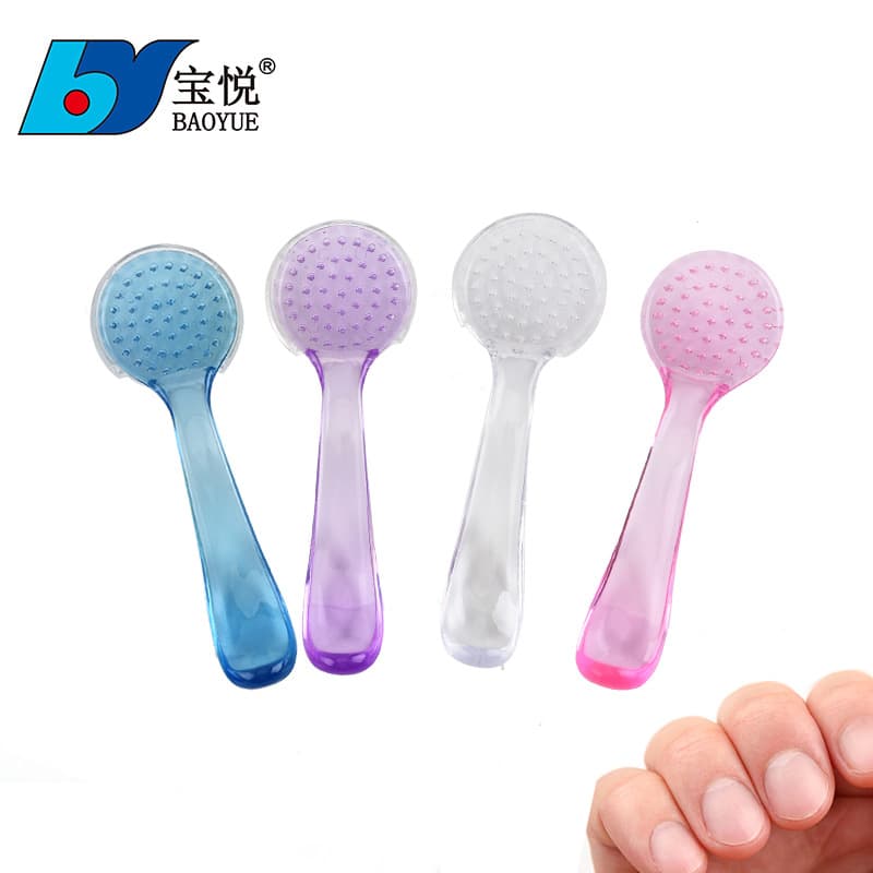 Factory direct sales manicure tools round head brush manicure brush nail dust cleaning brush round head nail dust brush