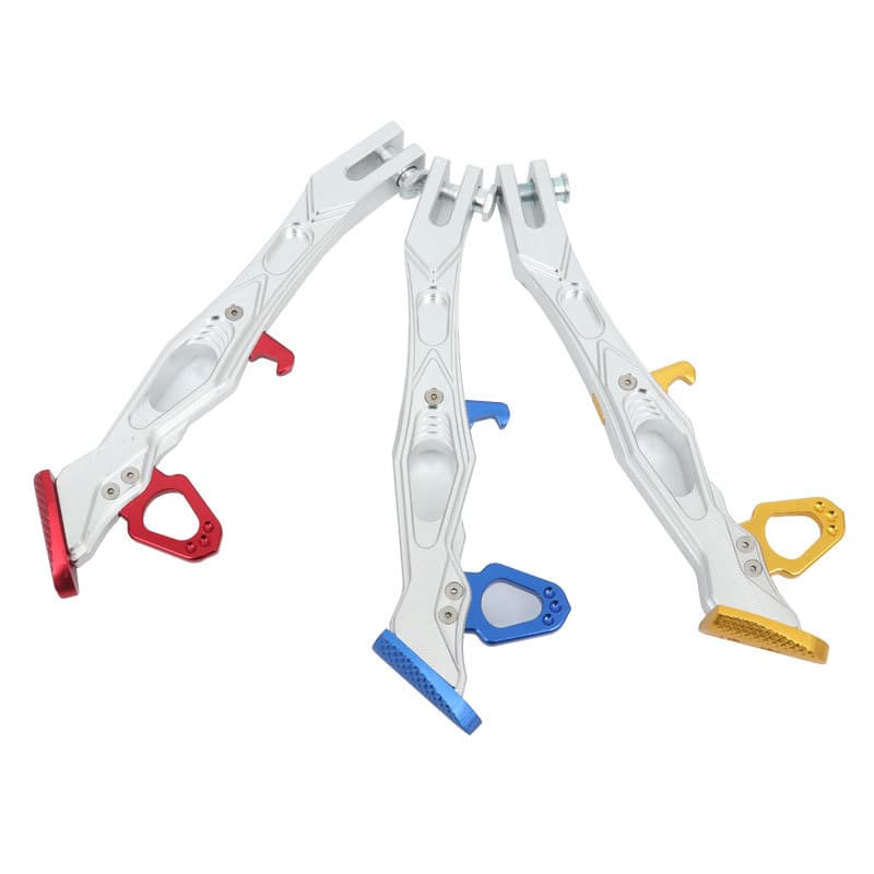 Bethel Aluminum Alloy Motorcycle Modification Accessories CNC Tripod Side Stand Parking Kickstand