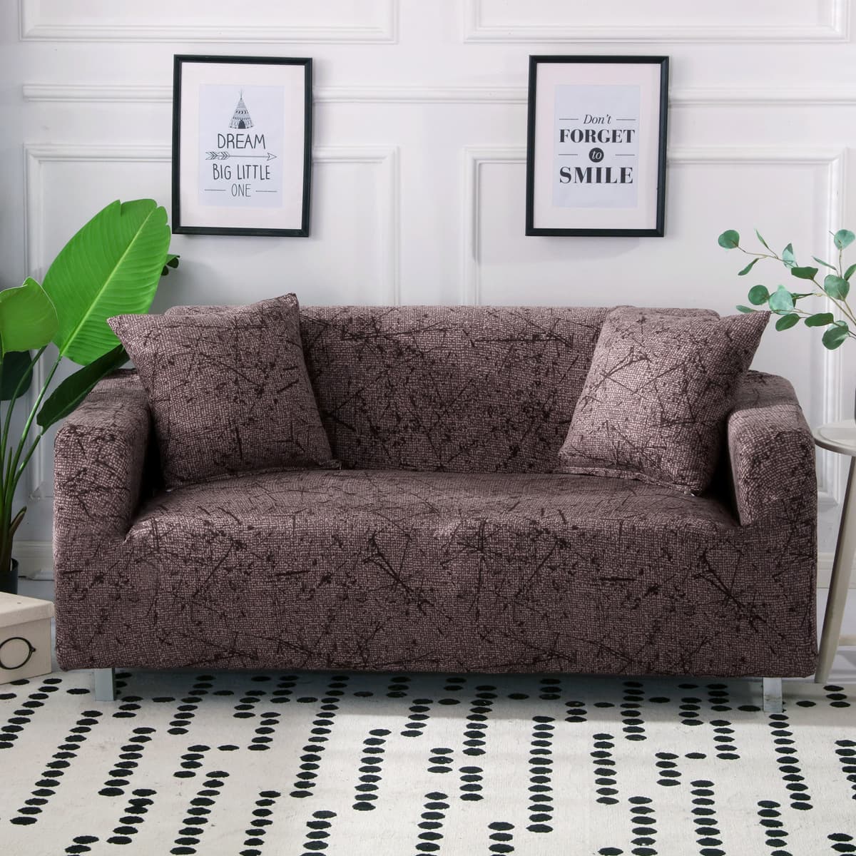 Cross-border elastic sofa cover, single, double and three sofa covers, full sofa towel, full cover, fabric combination, four-season dust cover