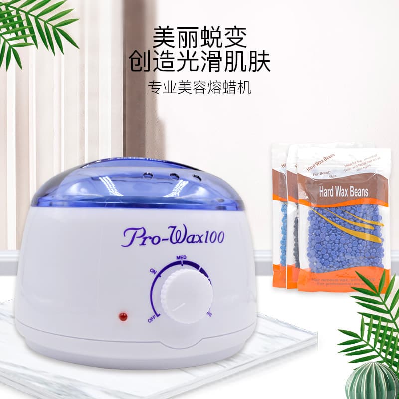 Panafin Mini Wax Warmer Beauty Hair Removal Wax Pot Machine Wax Beans Depilatory Wax Warmer Pro-Wax100