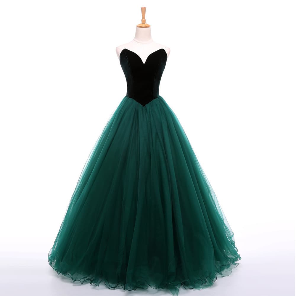 Foreign Trade European and American Wedding Dresses, Bridal Evening Dresses, Chiffon Strapless Bridesmaid Dresses, Toast Dresses, Dresses with Large Skirts