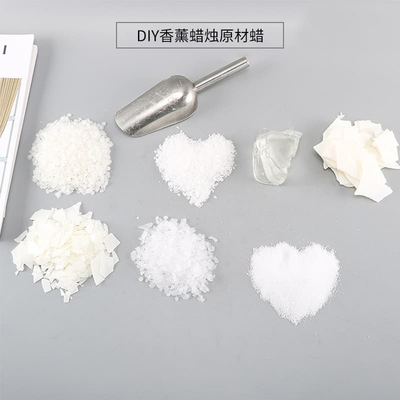 DIY Candle Raw Materials: Soy Wax, Granular Paraffin Wax, Ice Flower Wax / Jelly Wax / Frost Flower Wax / Beeswax
