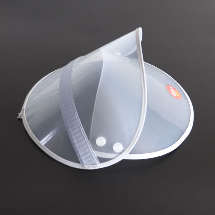 Factory direct sales of raincoat brim accessories, sold separately with matching detachable rain hoods and large rain shields
