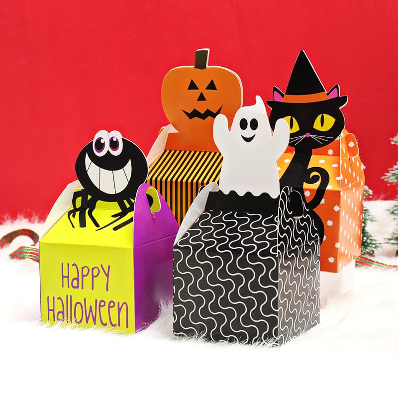 Halloween packaging box gift box candy box cookie box cake box baked food accessories decoration gift gift box