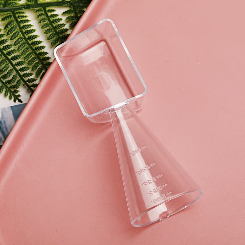 Mask metering meter, mask powder measuring spoon, liquid measuring cup, DIY homemade beauty salon mask adjusting tool