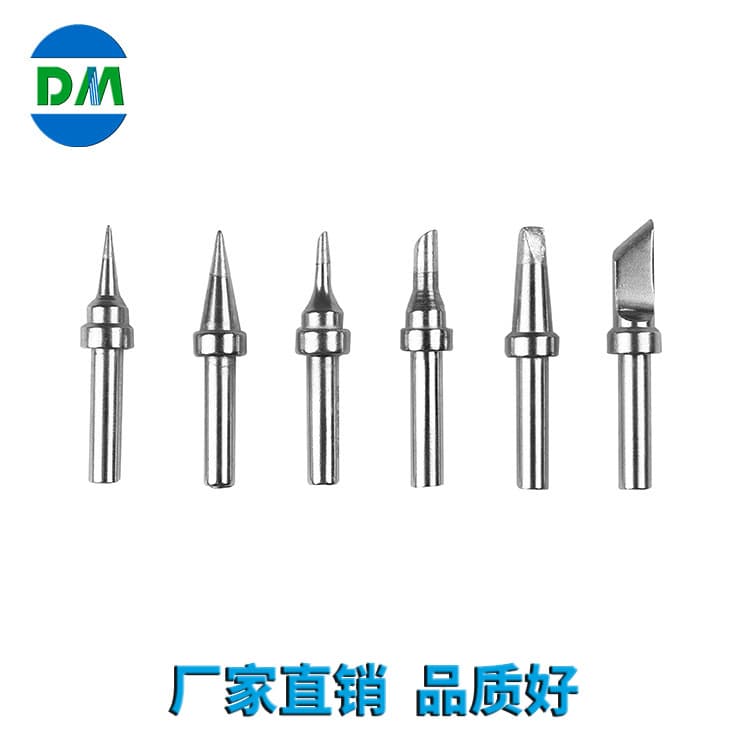 200 Series Soldering Iron Tips Full Range, Compatible with Quick B/K Tips 90W 120W Lead-Free Pointed Knife Shape Soldering Iron Tips