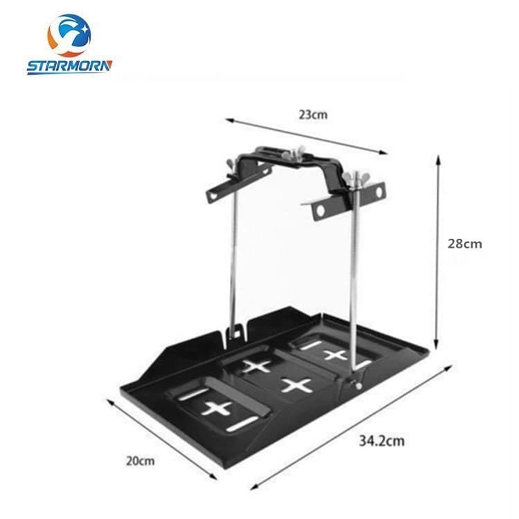 Lin Junwang car battery fixing bracket, automotive battery tray bracket, secure battery tray bracket