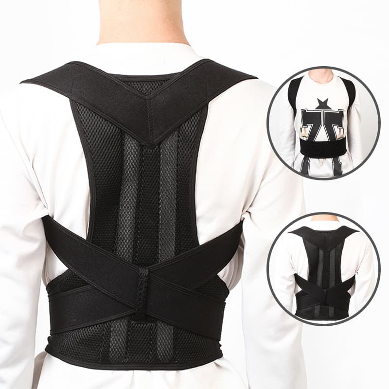 Humpback Correction Belt Posture Corrector Back Support Brace Strengthened Correction Device Support Fixation Strap