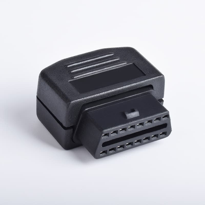 Car OBD2 Female Diagnostic Connector OBD Plug Housing OBDII Assembly Type Weldable Wire Assembly