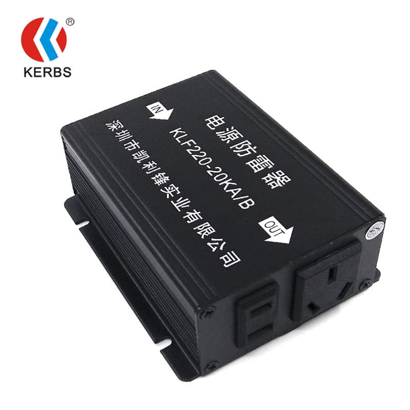 Direct sales of series surge protective devices, socket-type lightning arresters for broadcasting and TV, 220V surge protector SPD from factory.