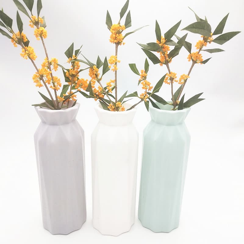 Nordic Plastic Vase Home Flower Arrangement Vessel Living Room Modern Creative Simple Home Decorative Ornament
