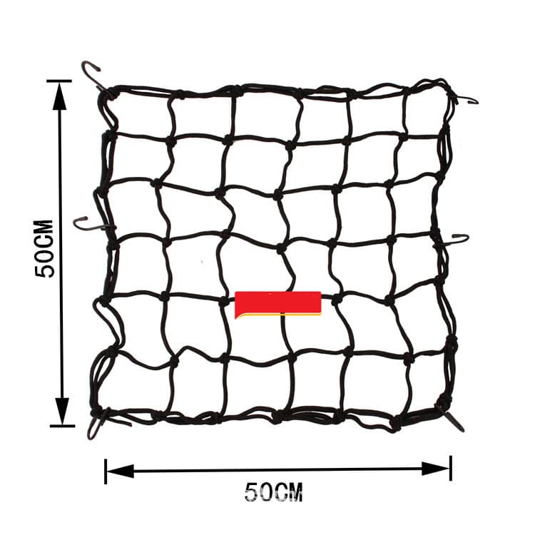 Motorcycle Net pocket 50 * 50cm 36 grid motorcycle luggage rope helmet net pocket net cover net