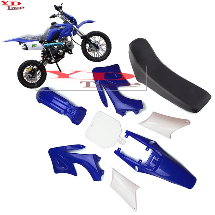 Mini Apollo 27 Model Off-Road Motorcycle Plastic Body Parts 110CC Small High Race Seat Cover with Seat