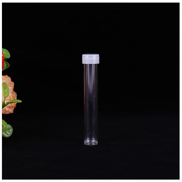 Factory Direct 5g Test Tube Bottle Plastic Bottle Glitter Bottle DIY Bead Transparent Storage Box Color Bead Dispensing Small Bottle