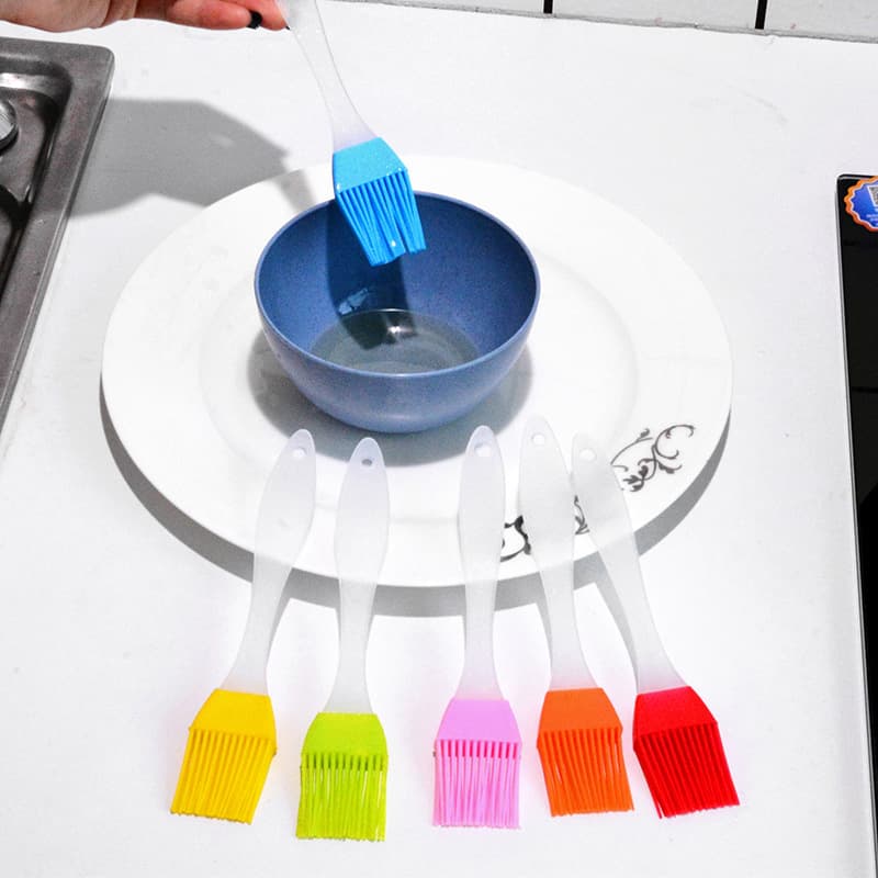 Silicone Oil Brush, High-Temperature Resistant Baking Barbecue Brush, Detachable Oil Brush, Cake Cream Barbecue Brush, Butter Brush